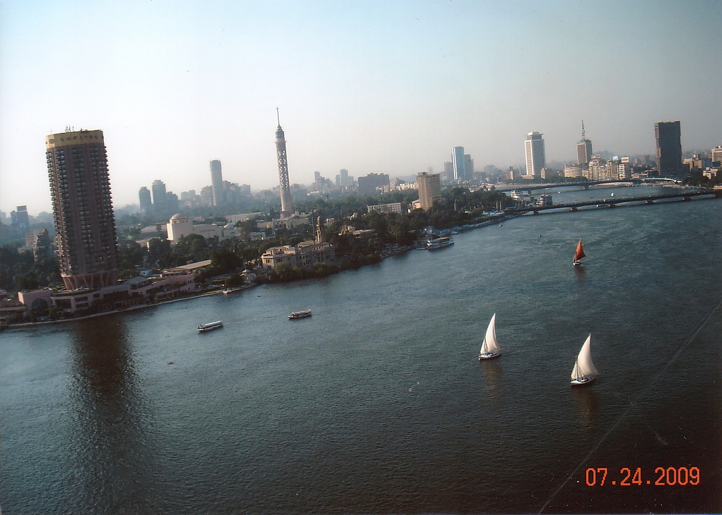 Cairo - view from the hotel room